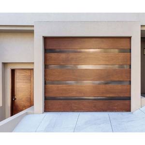 Vente en gros de porte de <span class=keywords><strong>garage</strong></span> sectionnelle électrique isolée en acier galvanisé aluminium - Product Image 1