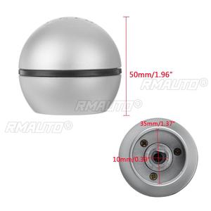 Pomo de Palanca de Cambios de 5 Velocidades, Redondo, Manual, Color Plata Mate para Alfa Romeo Giulietta 2010 en Adelante - Product Image 6