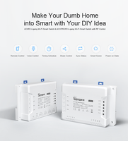 SONOFF — interrupteur intelligent Wifi 4CH PRO R3, 1 pièce, avec fonction de commande RF, version globale, nouveau