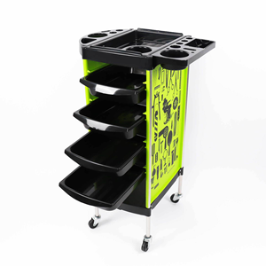 Z Barber Shop <b>Rolling</b> Trolley - Professional Hairdressing <b>Tool</b> Storage Cart - Product Image 5
