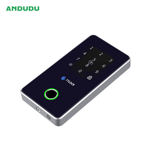 Máquina de Control de Acceso Impermeable IP67, Sistema de Entrada para Edificios, Teclado Digital Biométrico con Huella Dactilar para Exteriores, Compatible con la Aplicación 5.0 - Product Image 1