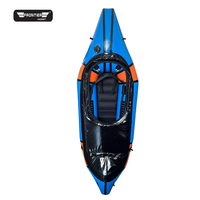 Packraft Eldon Pro pour eaux vives, modèle 2025 - Packraft gonflable robuste et durable en TPU 420D importé, Packraft Frontier