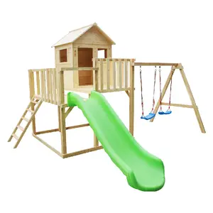 Hanlin Company – aire de jeux professionnelle en bois, maison de jeux intérieure en bois pour enfants
