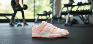 Baskets en cuir pour filles Low GS Washed Coral avec semelle intermédiaire en EVA et semelle extérieure en caoutchouc pour le fitness printanier - Product Image 2
