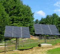 Support de poteau de montage de panneau solaire domestique personnalisé pour les supports de système de montage solaire au sol