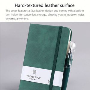 Cuaderno Personalizado A5 A6 A7 para Estudiantes con Banda Elástica de Cuero PU Colorida, Libreta de Notas al por Mayor para Material Escolar - Product Image 4