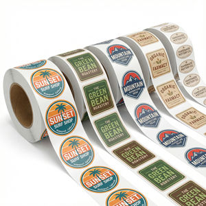 Etiqueta Adhesiva de Vinilo Impermeable Personalizada, Impresión en Dorado, para Envases de Café y Cosméticos - Product Image 5
