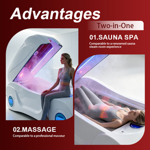 แคปซูลซาวน่าอบไอน้ำแห้ง Lingvita Professional Spa รุ่น OEM ODM ราคาขายส่งแบบกำหนดเองได้ - Product Image 3