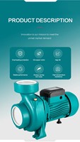 Pompe à eau propre LLASPA MHF-6AR avec turbine en laiton 3.0HP, haute pression, grand débit, auto-amorçante pour l'alimentation en eau potable, traitement OEM