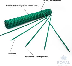 Wholesale Biodegradable Garden Plant Support Stick for Climbing Plants Bamboo <strong>Wooden</strong> Plant <strong>Stake</strong> for Orchids - Product Image 3