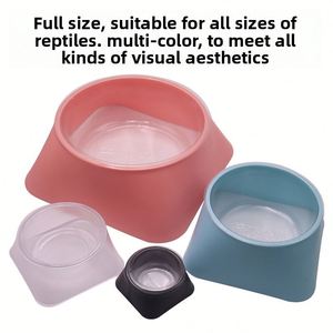 Bol de nourriture et d'eau jetable de remplacement pour reptiles, geckos, lézards, serpents - Anti-évasion, inodore - Product Image 2