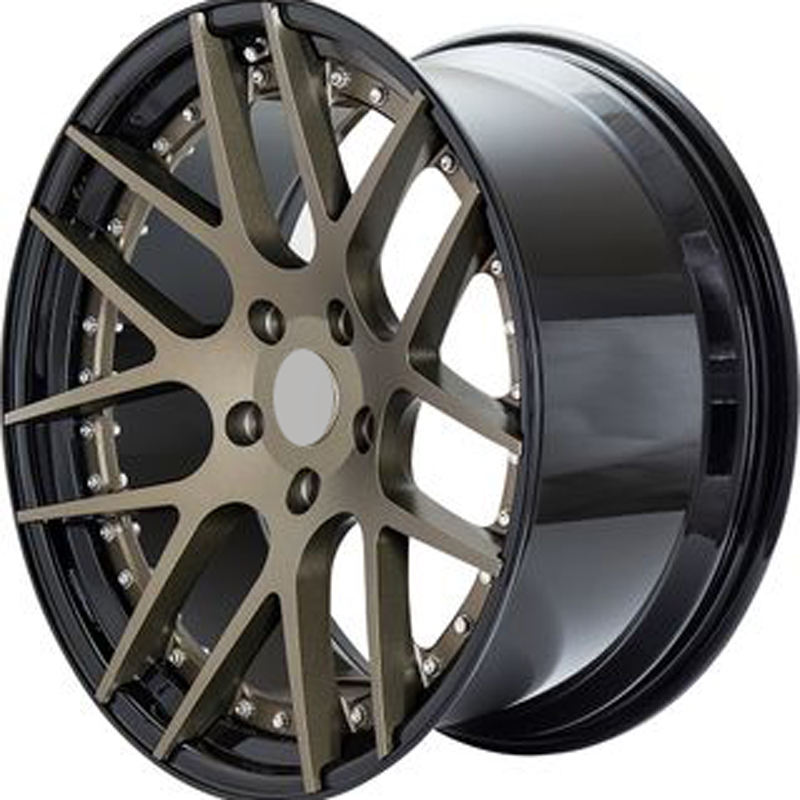 2 Piece Deep Concave Forged Wheels 18 19 20 21 Inch Lightweight Custom ...