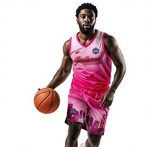Uniforme de basket-ball personnalisé, respirant et à séchage rapide, <span class=keywords><strong>maillot</strong></span> d'équipe pour hommes, femmes et étudiants, ensemble d'uniformes d'équipe de compétition, 100% polyester - Product Image 1
