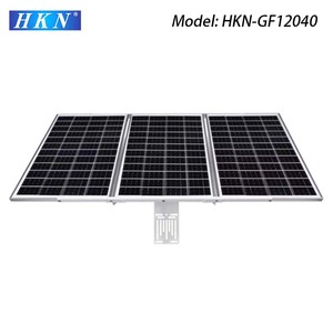 <span class=keywords><strong>HKN</strong></span> 120W 40AH Batería integrada Panel solar Sistema de suministro de energía para cámara IP DE SEGURIDAD CCTV con tarjeta Sim - Product Image 2
