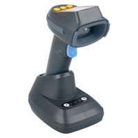 Lector de Códigos de Barras Inalámbrico Industrial Xkancode BT 2D QR con Pantalla de 1.77 Pulgadas, Escáner de Códigos de Barras UHF RFID