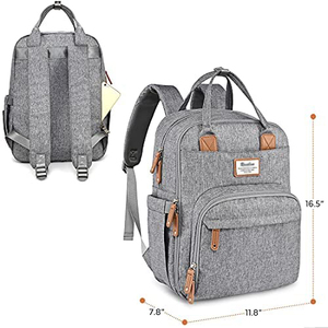 Çok fonksiyonlu seyahat sırt çantası annelik bebek çantası değişen Pad ile bezi çanta - Product Image 6