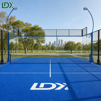 Fournisseur direct d'usine de terrains de padel panoramiques, terrains de padel extérieurs pour projets sportifs mondiaux