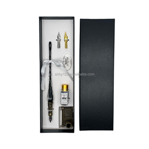 Nueva llegada para <span class=keywords><strong>Amazon</strong></span> Crystal Glass Pen Kit 1 tinta 1 Crystal Signature Pen para arte/Pintura/Escritura para estudiantes regalo de Finanzas - Product Image 6