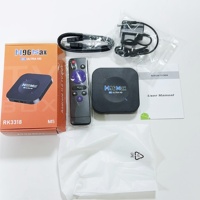 H96 Max M5 Android 11 Smart TV Box RK3318 Quad Core 4K UHD 2.4G WiFi lecteur multimédia 1GB/2GB 8GB/16GB décodeur approvisionnement d'usine