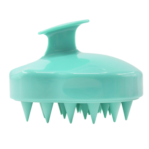 Custom Logo <b>Scalp</b> <b>Brush</b> Soft Silicone Hair Shampoo <b>Brush</b> Silicone <b>Scalp</b> Massager - Product Image 2