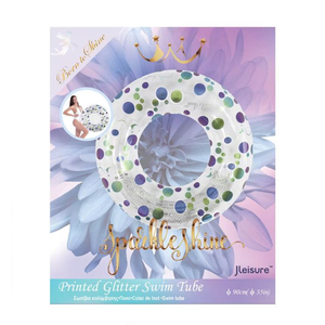 Bouée gonflable à paillettes 90 cm <span class=keywords><strong>pour</strong></span> adultes - Product Image 4