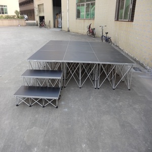 เวทีไฟส่องสว่างแบบพกพาแบบโมดูลาร์ เวทีพับได้สำหรับงานกลางแจ้งและในร่ม - Product Image 3