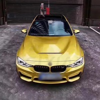 Capot en fibre de carbone style GTS pour BMW Série 3/4 F30 F80 M3 (2012-2019) avec aérations fonctionnelles pour l'extraction de chaleur