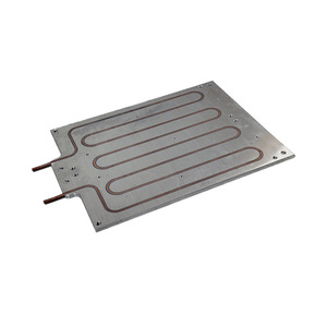 Plaque de refroidissement liquide en aluminium personnalisée, dissipateur thermique à eau, anodisation, Foshan Chine - Product Image 1