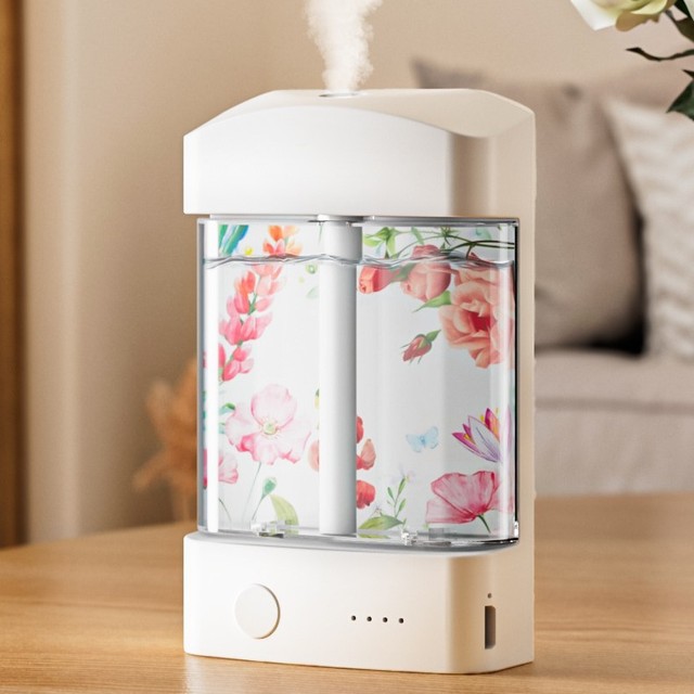 Dermey Electronic 40ml Waterless Air Diffuser Nebulizer Commercial Scent Aroma Diffuser Machine Household Aromatherapy Machine