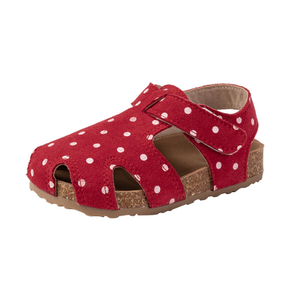Sandales à pois pour filles, nouvelles sandales d'été pour enfants, chaussures romaines à bout fermé, chaussures de plage - Product Image 6