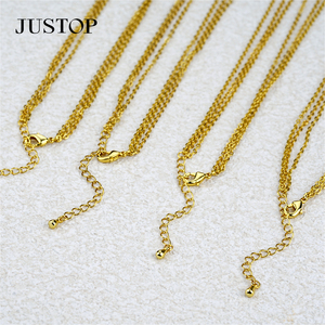 <b>Long</b> OEM/OEM Wholesale Custom Waterproof Stainless Steel <b>Gold</b> Silver Plating Unisex Pendant Link <b>Chain</b> <b>Necklace</b> Set 18k <b>Gold</b> - Product Image 3