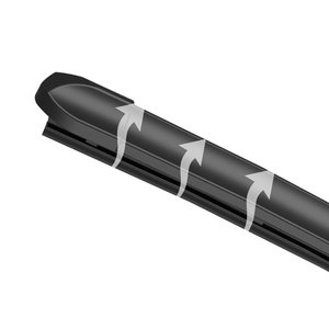 <span class=keywords><strong>Essuie</strong></span>-<span class=keywords><strong>glace</strong></span> en caoutchouc naturel avec revêtement en graphite, sans cadre, pour pare-brise avant, 12-30 pouces, avec 19 adaptateurs, compatible avec 99 % des voitures - Product Image 4