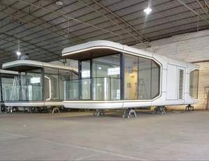 Structure en acier, vaisseau spatial, contemporain, imperméable, utilisation hôtelière - Product Image 5