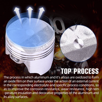 55mm moteur de haute qualité moto Piston + anneau Kit ensemble nouveauté Stock chine pour CB400 CB400 VTEC