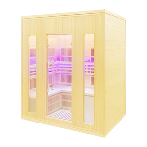 Modern Electric Infrared Heater with Computer Control Panel for 3-4 Person Indoor Sauna Room - Product Image 3