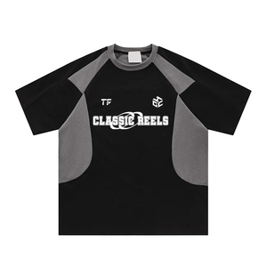 TF Custom Soccer <strong>Jersey</strong> Boxy Breathable Polyester Streetwear Sublimation Oversized Football T-Shirts - Product Image 2