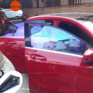 앞 유리 카멜레온 자동차 태양 광 창 색조 자동차 창 색조 1.52x30m 에 대한 다채로운 파란색
