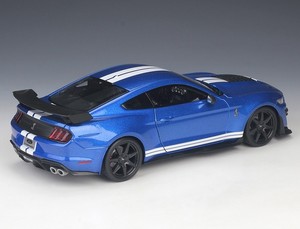 Alta calidad escala 1:18 2020 Mustang Shelby <span class=keywords><strong>Gt500</strong></span> aleación Juguetes Coche modelo simulación Metal coche juguetes Diecast coche para niños regalo - Product Image 5