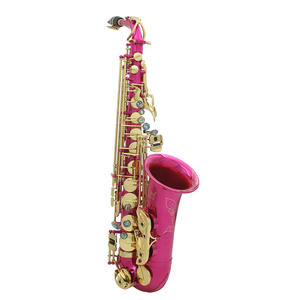 <span class=keywords><strong>SLADE</strong></span> Eb <span class=keywords><strong>Alto</strong></span> Saxophone Rose Gold Key E Flat <span class=keywords><strong>Alto</strong></span> <span class=keywords><strong>Sax</strong></span> Set Instrument à vent avec étui de transport Embouchure Pièces de brosse de nettoyage - Product Image 1