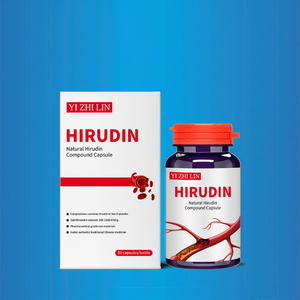 Улучшенная циркуляция крови, травяные добавки, экстракт пиявки, капсулы, антиоксидант-Гирудин для улучшения здоровья сердечно-сосудистых вен - Product Image 1