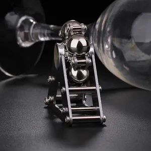 Tiebro Fidget Spinner Pliable en Métal à Double Pendule, un <span class=keywords><strong>Gyroscope</strong></span> Portable Anti-Stress Adapté aux Adultes et aux Enfants - Product Image 2
