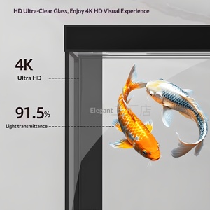 Ultraklares Glas-Goldfischbecken für Haustiere, Freistehendes Wohnzimmer-Aquarium All2026 - Product Image 3