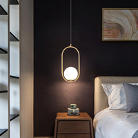 Plafonnier Led suspendu en métal au design nordique, luminaire décoratif d'intérieur, idéal pour un Restaurant ou une salle à manger