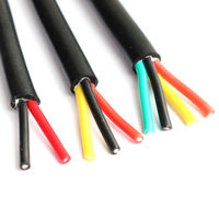 Câbles en cuivre Bvr 1.5mm 2.5mm 4mm 6mm Multi Cores PU Câble d'alimentation en spirale enroulé Fil enroulé avec spécifications de câble personnalisées