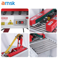 Machine d'emballage de ruban adhésif automatique à prix avantageux FXJ4030, réglable, à deux côtés, pour cartons de petite taille