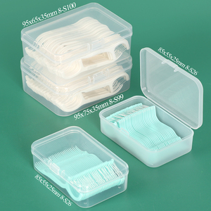 SUNSHING Premium Clear Rectangle Plastic Storage Box Durable Sample <b>Container</b> Shipping Organizer <b>Small</b> Jewelry Packaging Case - Product Image 2