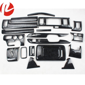 Adesivo per Cruscotto in Fibra di Carbonio 3D Nero per Hiace <span class=keywords><strong>Van</strong></span> KDH200 2014-2018 RHD, Carrozzeria Stretta 1695, Accessori Interni per Auto - Product Image 1