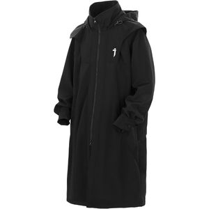 Chaqueta Cortavientos FOXA para Hombre, Estilo Techwear, Tela PU, Cuello Alto, Estilo Urbano Otoñal - Product Image 6