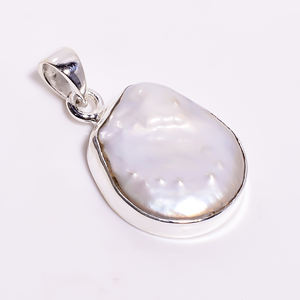 อัญมณีเทอร์ควอยส์จี้เงินสเตอร์ลิง925อัญมณีสีเงินโบราณส่งออกเครื่องประดับเงินสเตอร์ลิง - Product Image 2