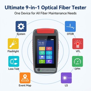 Mini OTDR intelligent multifonctionnel, fibre 1310/1550, 22/20 dB, nouveau mini testeur de fibre optique PON OTDR - Product Image 4